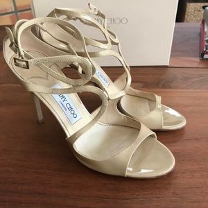 Jimmy Choo Lang Nude Size 41